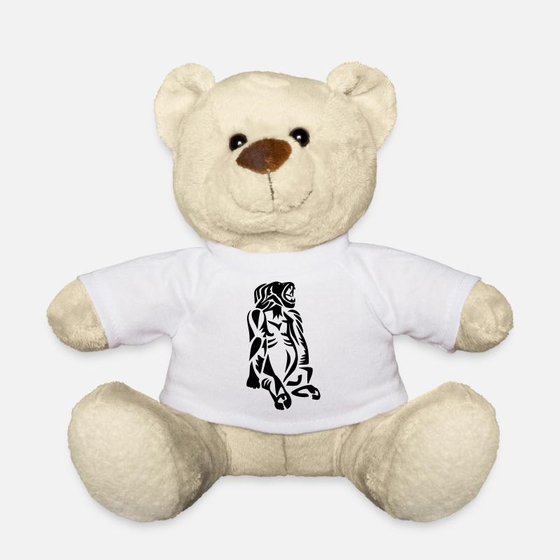 Gorilla - Teddy - Weiß