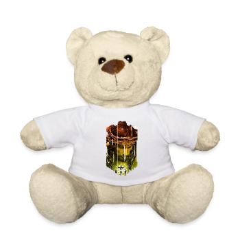 jesus bibel christliche religion christliches kreuz christlich - Teddy - Weiß - Vorne