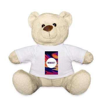 Mindset Mastery is Key - Teddy Bear - white - Front