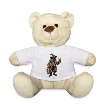 Vogelscheuche / Erntehelfer / Maisfeld / Feld - Teddy - Weiß - Vorne