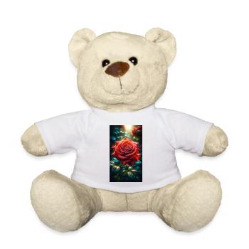 Rosen - Teddy - Weiß - Vorne