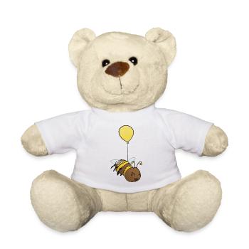 Bourdon volant - Nounours - blanc - Devant