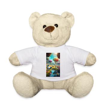 Kühe und Heissluftballons - Teddy - Weiß - Vorne