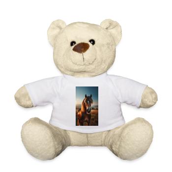 Pferd - Teddy - Weiß - Vorne