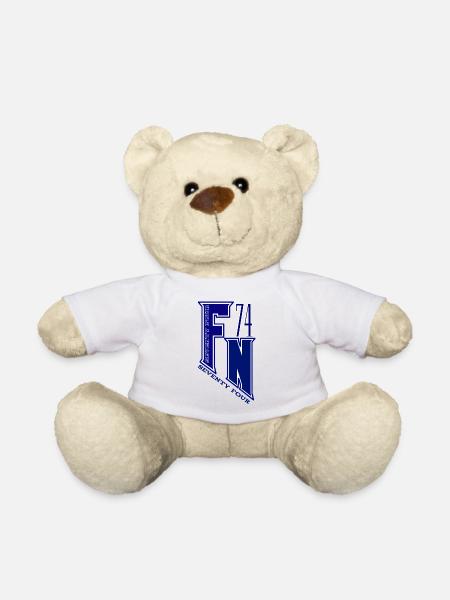 FN SEVENTY FOUR bleu - Nounours - blanc