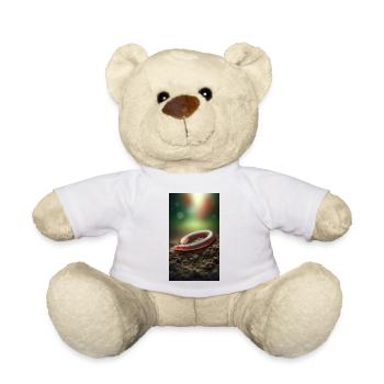 Earthworm - Teddy Bear - white - Front