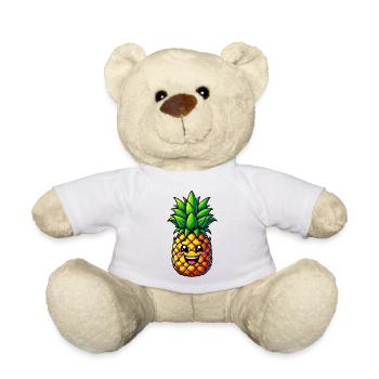 Pineapple - Teddy Bear - white - Front