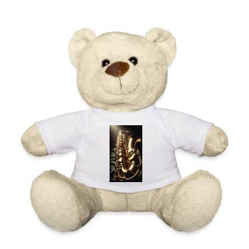 Saxophon - Teddy - Weiß - Vorne