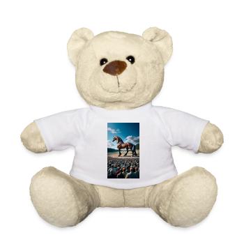 Trabrennpferd - Teddy - Weiß - Vorne