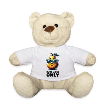 birne cool - Teddy - Weiß - Vorne