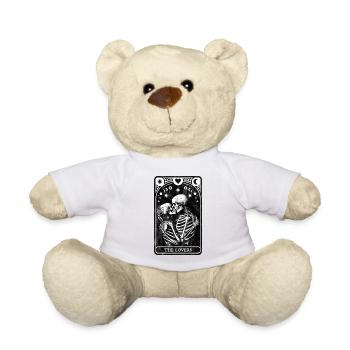 The Lovers Tarot - Teddy Bear - white - Front