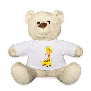 Girafe - Nounours - blanc - Devant