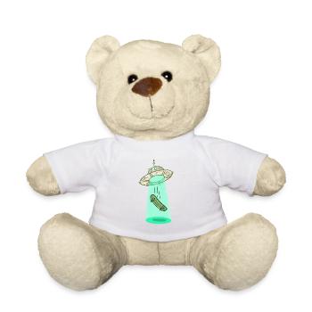 Faisceau de skateboard Ufo - Nounours - blanc - Devant