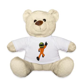 Rennfahrer  - Teddy - Weiß - Vorne