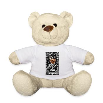 The Aperitivo (Spritz) – Mystische Tarotkarte - Teddy - Weiß - Vorne
