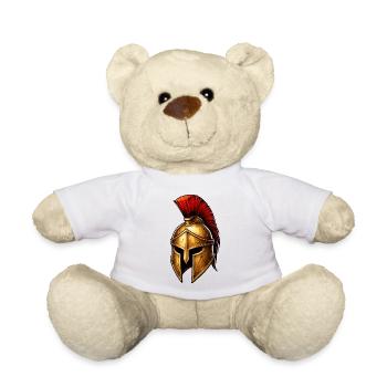 Spartanischer Ritterhelm - Teddy - Weiß - Vorne