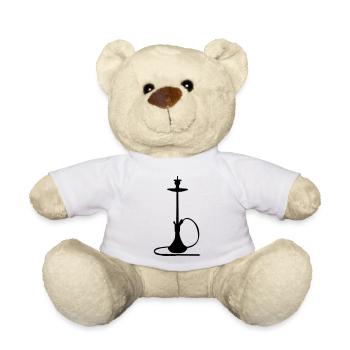 Shisha Silhouette  - Teddy - Weiß - Vorne