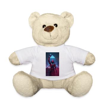 Pharao im Neonlicht - Teddy - Weiß - Vorne