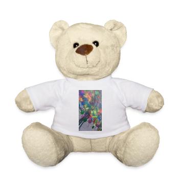 drop - Teddy Bear - white - Front