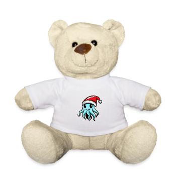 Méduse Noël - Nounours - blanc - Devant