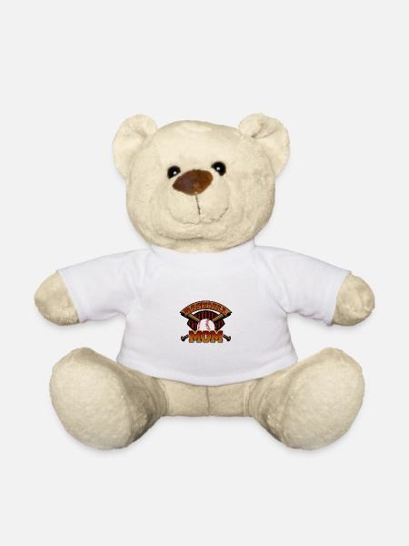 Baseball Mutter - Teddy - Weiß