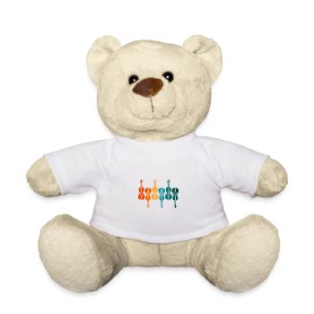 Violin Violin Classical Music - Teddy Bear - white - Front