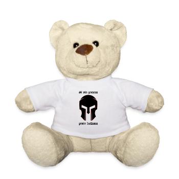Si vis pacem para bellum - Teddy - Weiß - Vorne