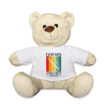 Basson pour bassoniste et orchestre de basson - Nounours - blanc - Devant