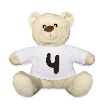 4 - Nounours - blanc - Devant