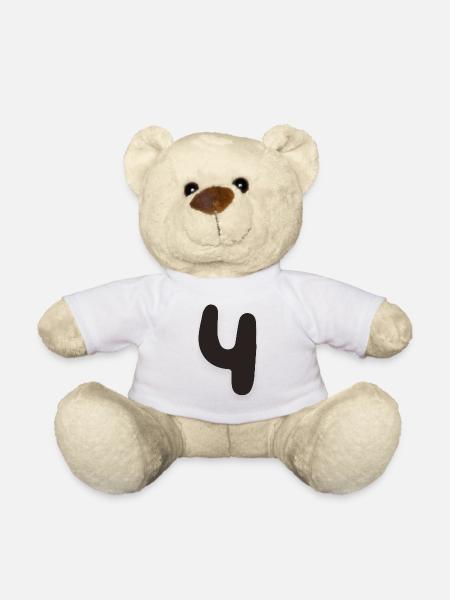 4 - Teddy - Weiß