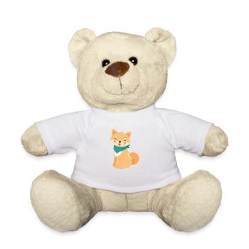 Shiba Inu - Teddy - Weiß - Vorne