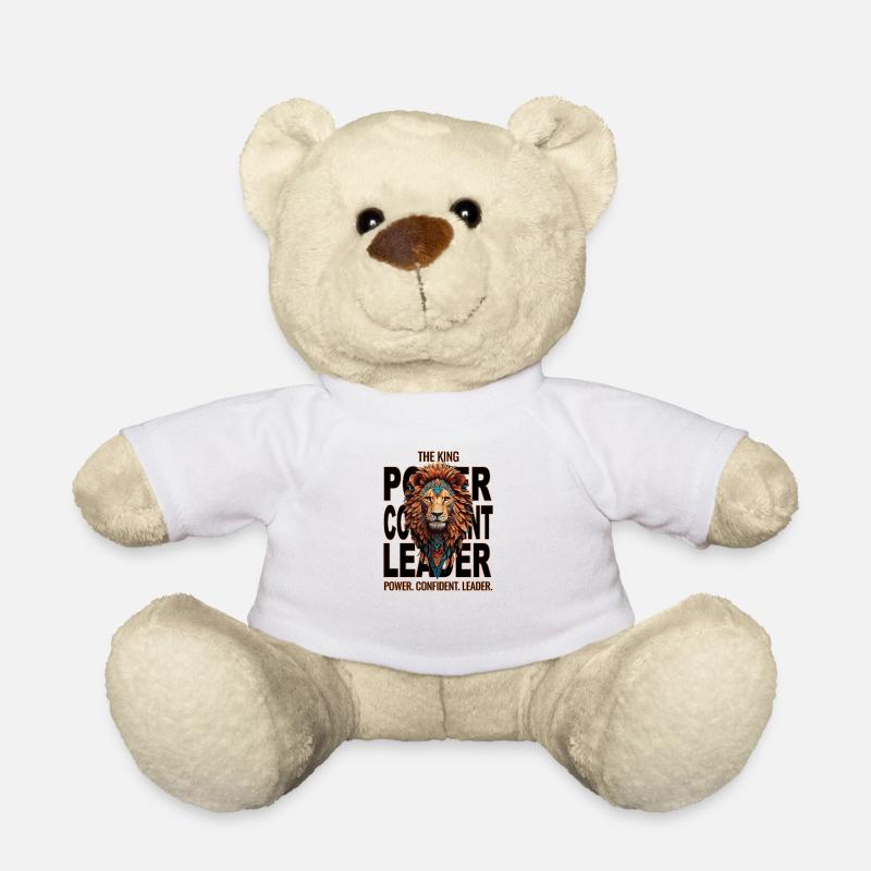 The King - Teddy Bear - white