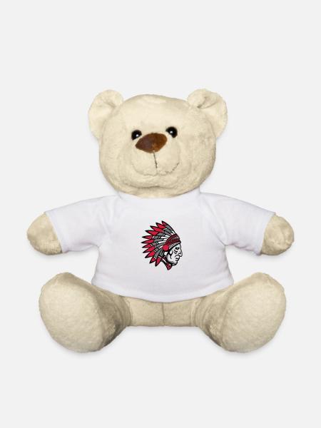 Indiens Indiens - Nounours - blanc