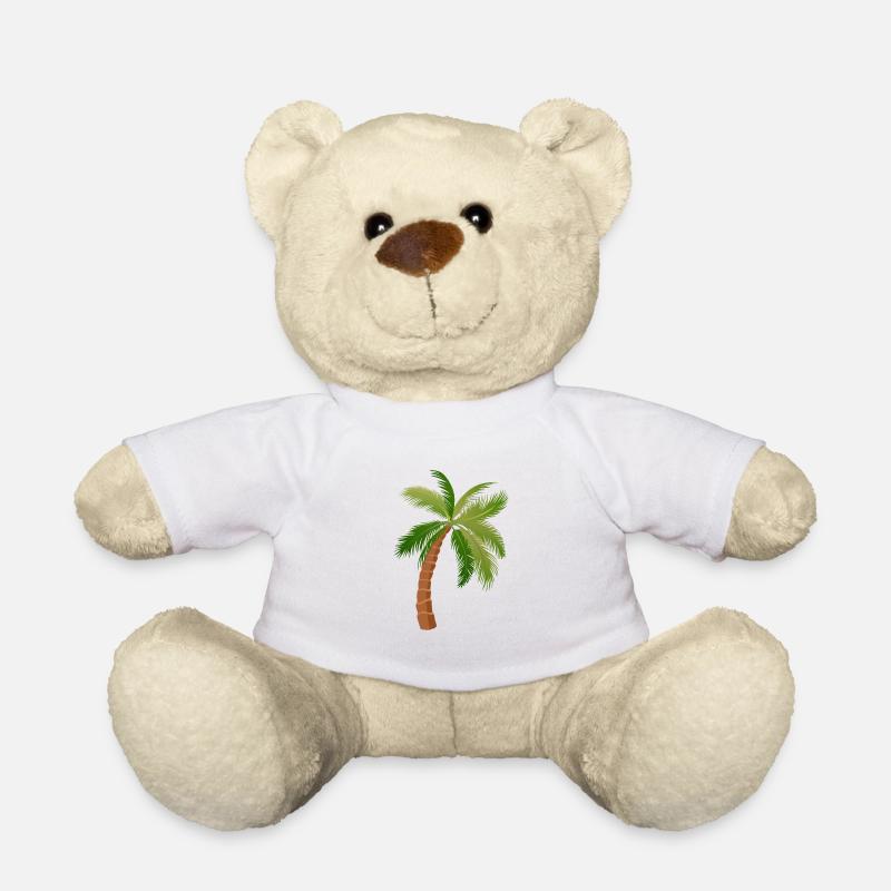 Palme Palmen 150623 W. - Teddy - Weiß