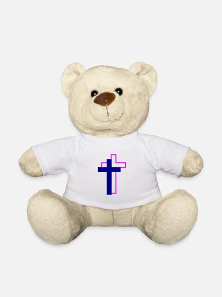 Kreuze - Teddy - Weiß
