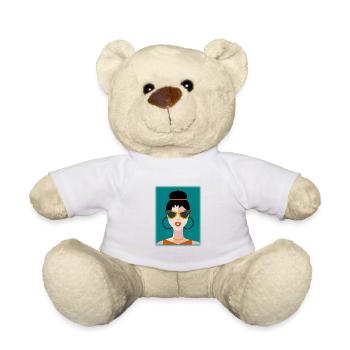 EHEFRAU. TOCHTER. JUGENDLICHER. FRAUENTAG - Teddy - Weiß - Vorne