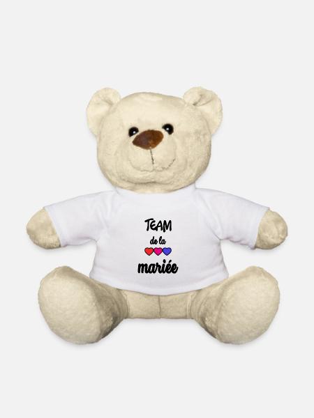 TEAM MARIEE - Nounours - blanc