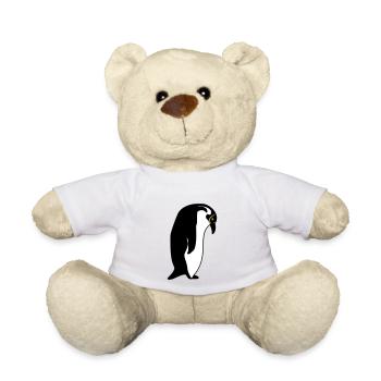 manchot - Nounours - blanc - Devant