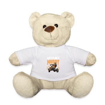 Faisons en sorte que la personne courageuse boueuse empoisonne - Nounours - blanc - Devant