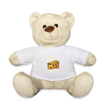 Prenez-le cadeau de cuisinier au fromage - Nounours - blanc - Devant