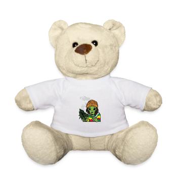 Grüner Kerl Unkrautsüchtiger Gift - Teddy - Weiß - Vorne