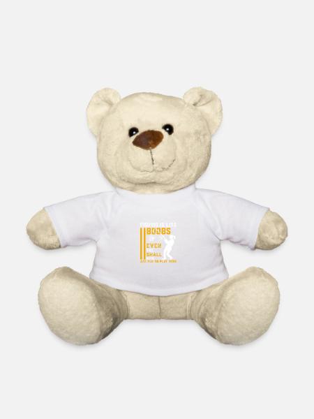 Drôle de dicton est comme les seins citation drôle - Nounours - blanc