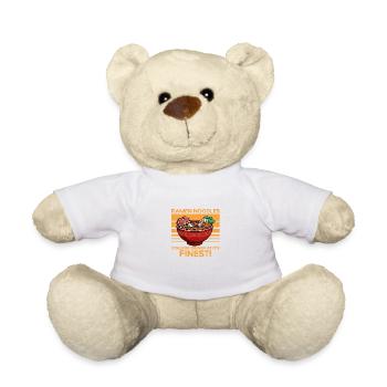 Ramen Noodles College -Abendessen im besten lustig - Teddy - Weiß - Vorne