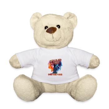 spoiler alert everyone dies - Teddy Bear - white - Front