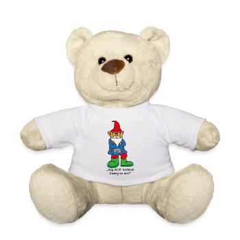 Wütender Zwerg - Teddy - Weiß - Vorne