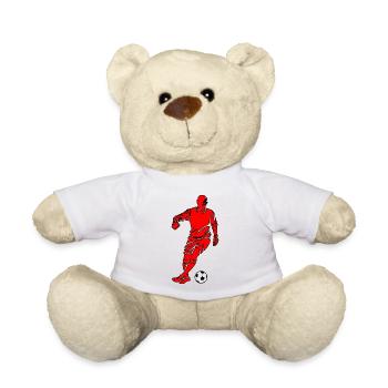 Soccer - Teddy - Weiß - Vorne
