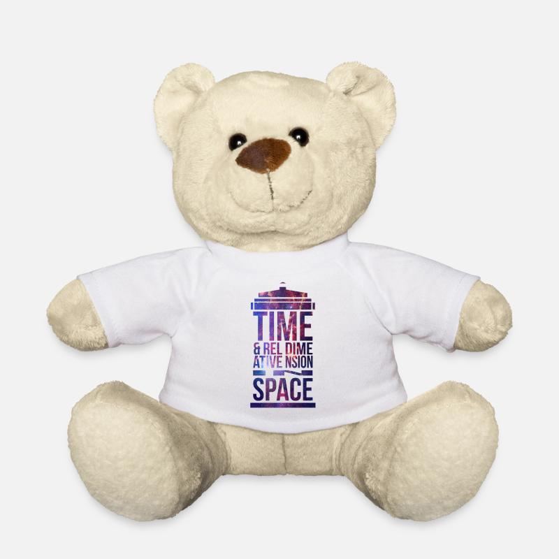 TARDIS - Nounours - blanc