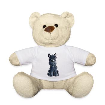 Süßer Scottish Terrier - Scottie - Geschenk - Hund - Teddy - Weiß - Vorne