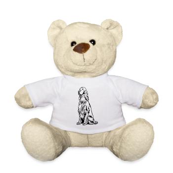 Irish Setter - Teddy Bear - white - Front
