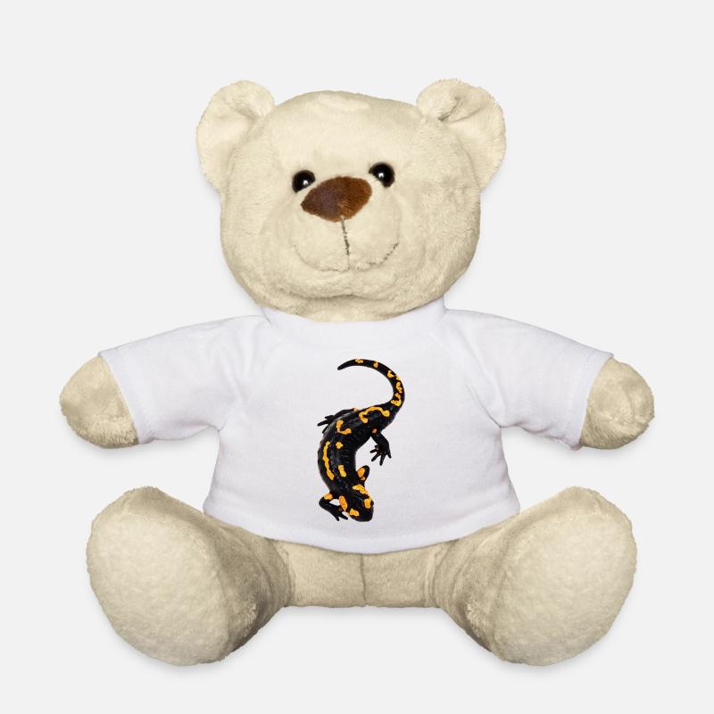 SALAMANDRA GELB - Teddy - Weiß